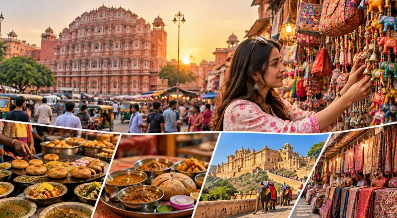 Jaipur Food and Bazaar Walk